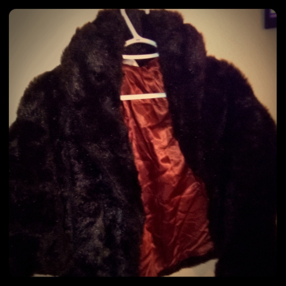 Womens fur coat